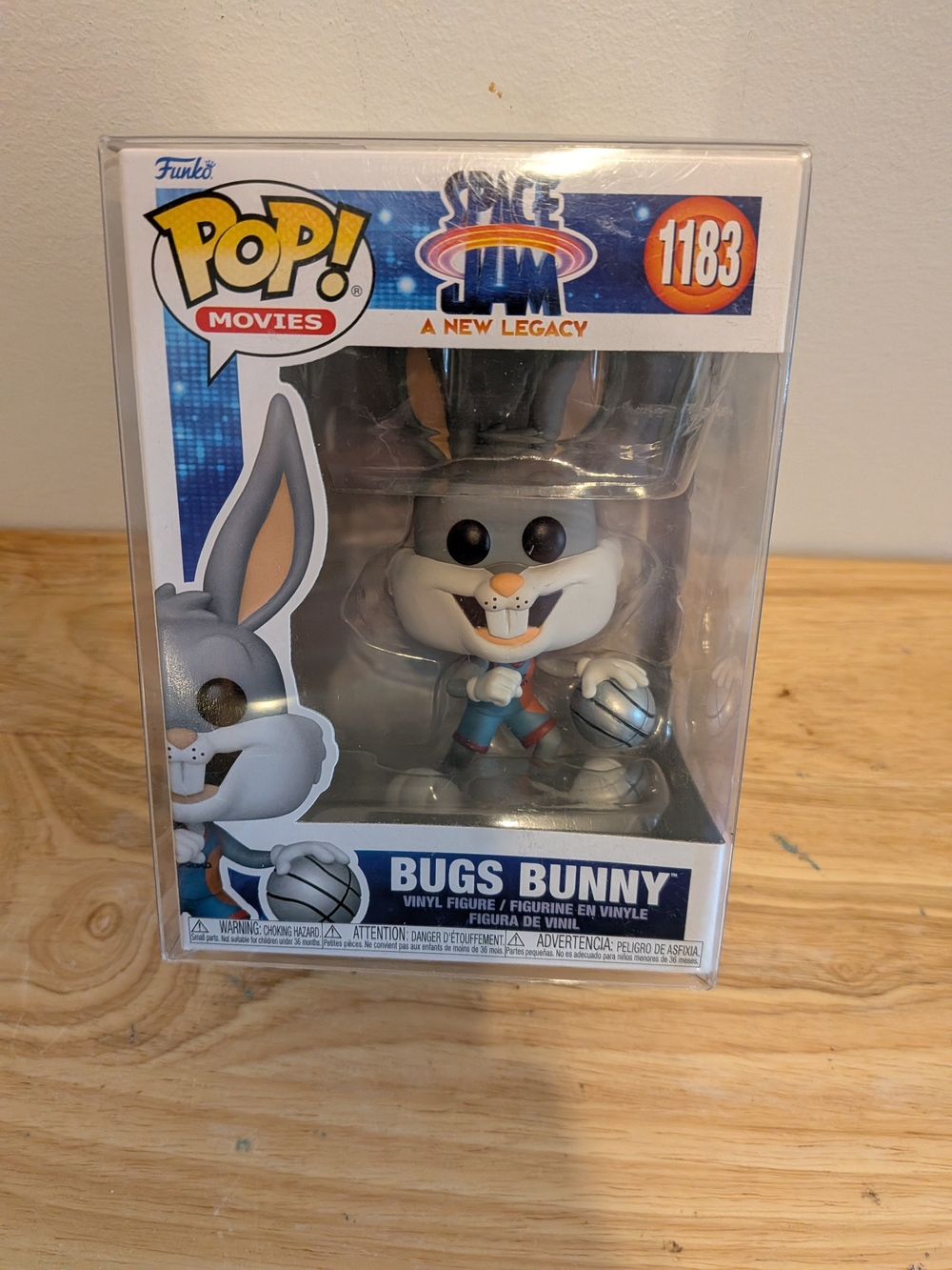 Funko Pop! Movies Bugs Bunny Vinyl Figure - Gray, White, Blue, Orange